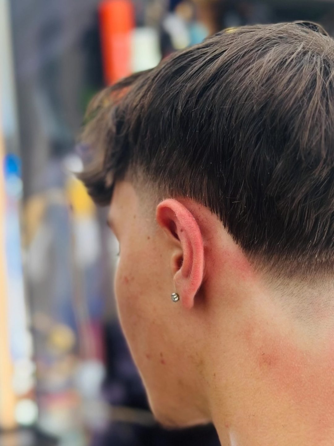 Fransen mit Low Taper